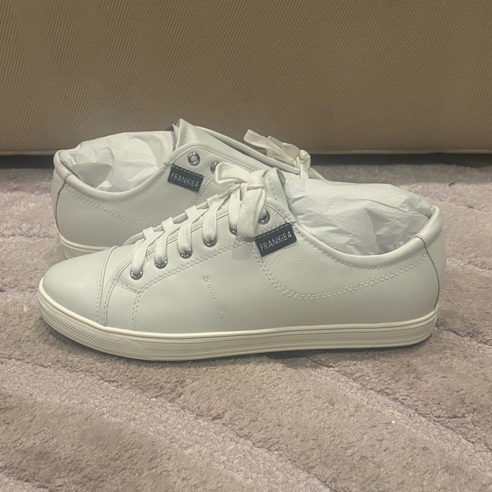 NEW! Frankie4 Women's Nat II White Sneakers, Size 10